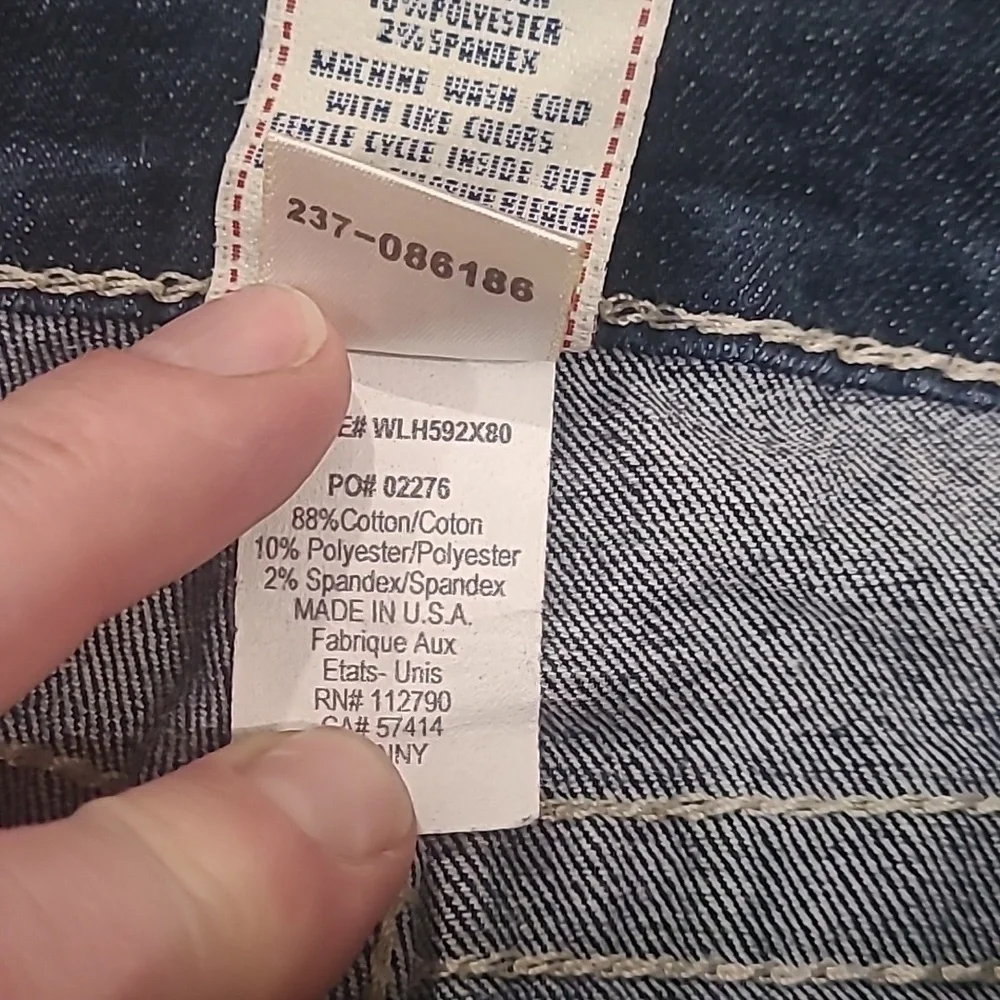 TRUE RELIGION WORLD TOUR ICONIC WOMENS SKINNY JEANS 28 - Picture 7 of 12
